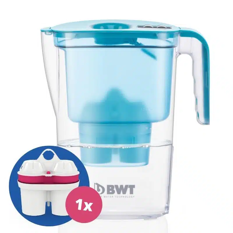 BWT Vida vízszűrő kancsó (2.6 L, türkiz) manuális